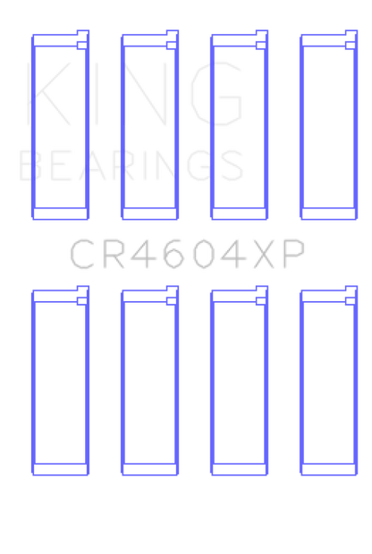 King 07-09 Mazdaspeed 3 L3-VDT MZR DISI (t) Duratec High Performance Rod Bearing Set - Size STDX