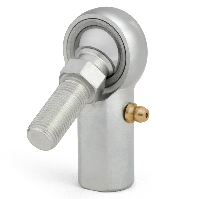 QA1 H Series 3-Pc Rod End - Female/Right Hand - .4375in Bore x 7/16-20 w/Stud &amp; Zerk - Alloy Steel