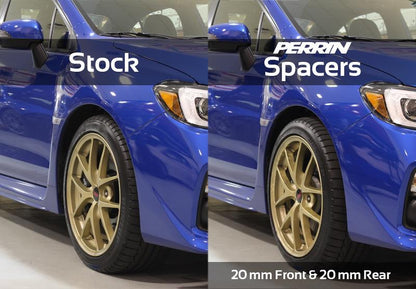 PERRIN 15-25 Subaru WRX / 05-21 STI 20mm Wheel Spacers 5x114.3 56mm CB - Pair