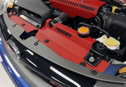 PERRIN 08-14 Subaru WRX &amp; STI / 08-11 Impreza Radiator Shroud - Red