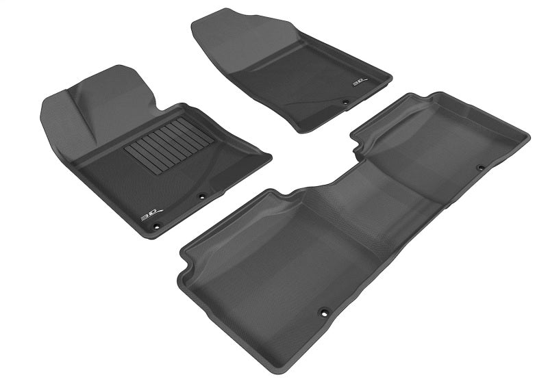 3D MAXpider L1KA02501509 Kagu Black Floor Liners for 2011-2015 Kia Optima