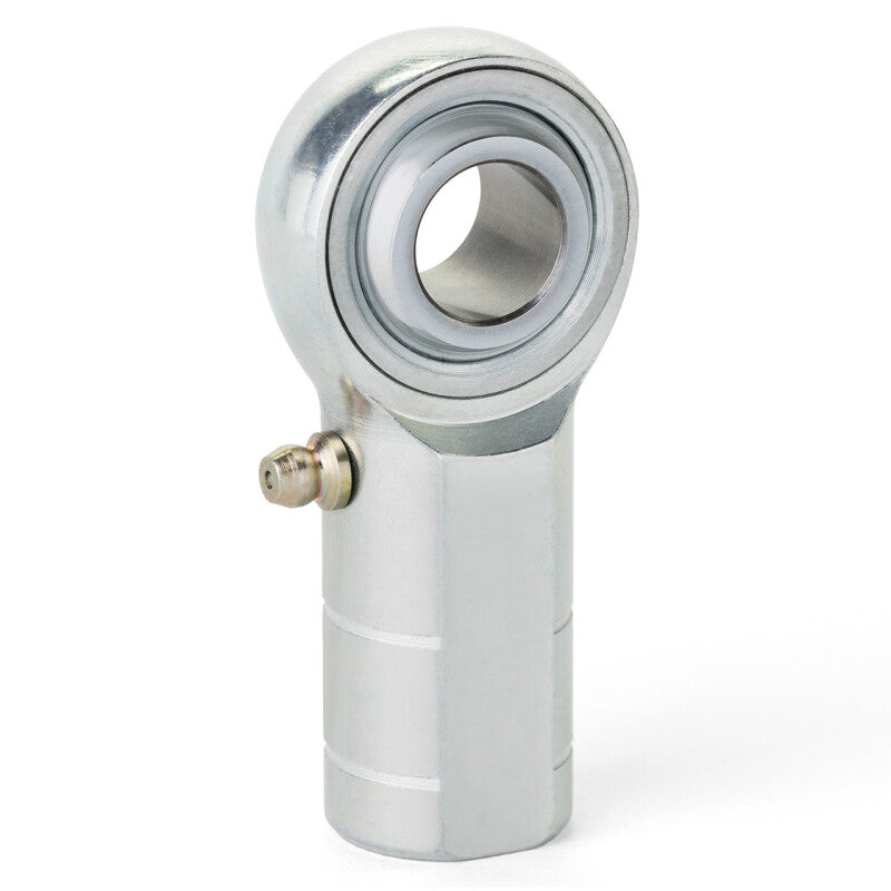 QA1 H Series 3-Pc Rod End - Female/Left Hand - 8mm Bore x M8x1.0 w/Zerk - Alloy Steel