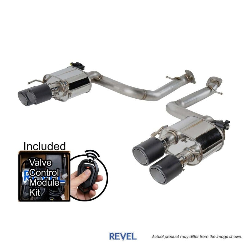 Revel T71180C Touring Premier Dry Carbon Catback 2015-19 Lexus RCF/2022-25 IS500