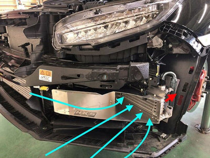 HKS 15004-AH104 S-Type Oil Cooler Kit for 2017-2021 Honda Civic Type R FK8