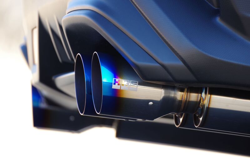 HKS 31021-AF026 Legamax Sport Quad Titanium Exhaust for 22-25 Subaru WRX
