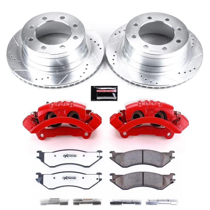 Power Stop 03-08 Dodge Ram 3500 Rear Z36 Truck&amp;Tow Kit w/Cals