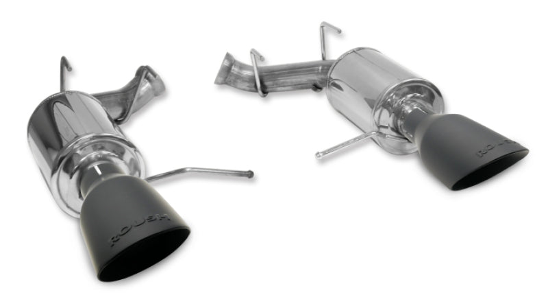 Roush 11-14 Mustang GT Black Tip Axle Back Exhaust