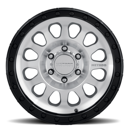 Method MR315 17x8.5 Gloss Black Lip 8x6.5 130.81mm Wheel