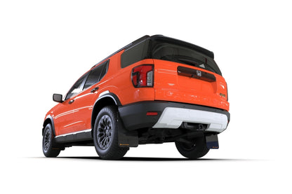 Rally Armor 2026 Honda Passport Black UR Mudflap - Metallic Black Logo