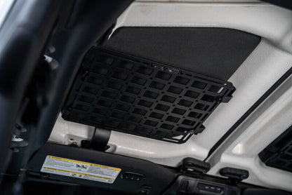 DV8 Offroad 2018-2025 Jeep Wrangler JL Roof Mount for 15” x 12” Molle Panel