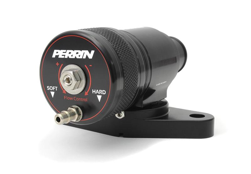 PERRIN 08-14 Subaru WRX / 05-09 LGT &amp; OBXT / 09-13 Forester XT Bypass/Blow Off Valve - Black