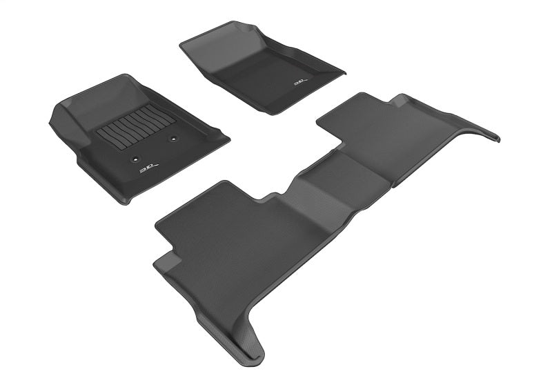 3D MAXpider L1CH06701509 KAGU Floor Liners for 15-22 Chevy Colorado Crew Cab