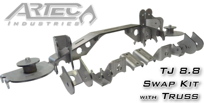 Artec Industries 97-06 Jeep Wrangler TJ8.8 Swap Kit With Truss