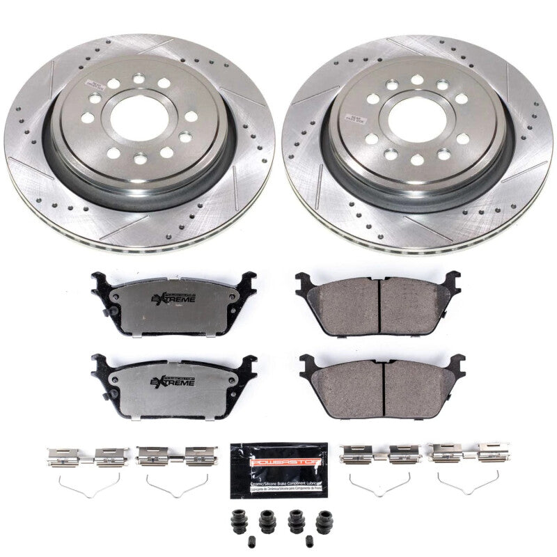 Power Stop 22-23 Jeep Grand Wagoneer Rear Z36 Truck &amp; Tow Brake Kit