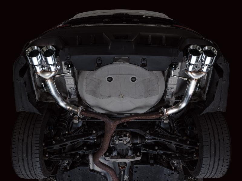 AWE Tuning 22-25 Subaru VB WRX Track Edition Axleback Exhaust - Chrome Silver Tips