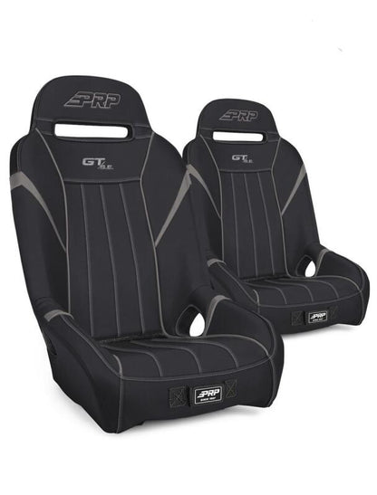 PRP GT/S.E. Suspension Seats Kit for Can-Am Maverick X3 (Pair) - Black &amp; Gray