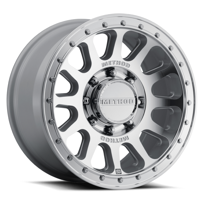 Method MR70989080312H MR709 HD Bead Grip Machined Wheel 18x9 for 8-Lug GM Trucks