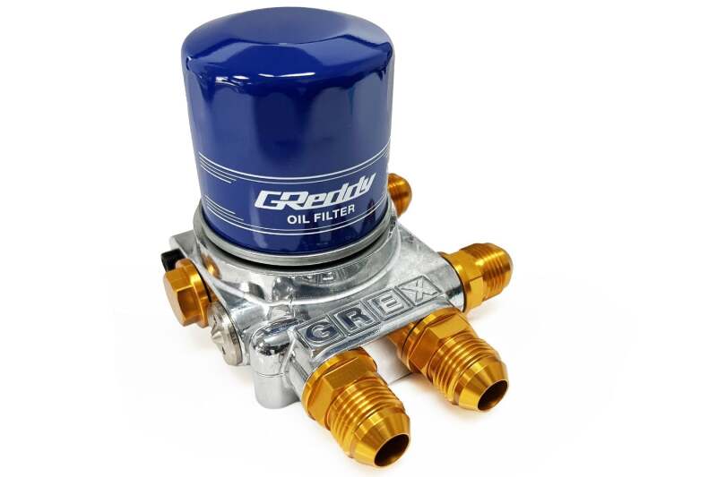 GReddy 12401182 Type-I Oil Filter Relocation Block Adapter M20xP1.5 -10AN