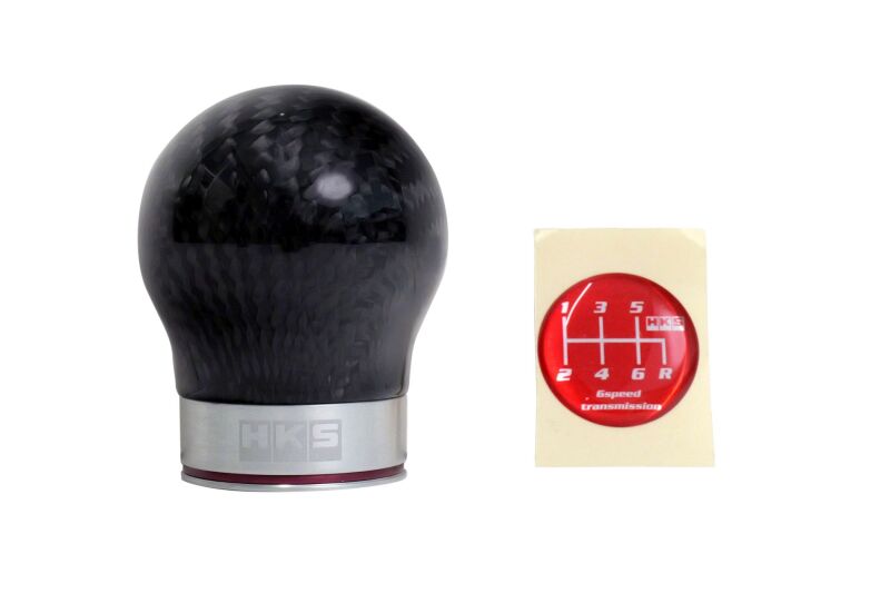 HKS 51999-AF001 Carbon Shift Knob for 2004-2021 Subaru WRX STI 6MT
