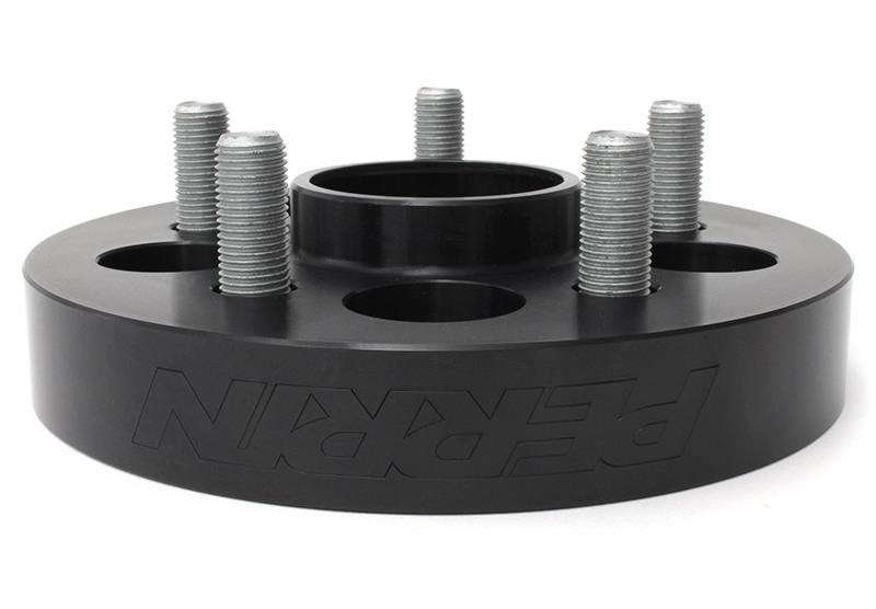 PERRIN 02-14 Subaru WRX / 2004 STI / 13-25 BRZ &amp; Toyota GR86 25mm Wheel Spacers 5x100 56mm CB - Pair