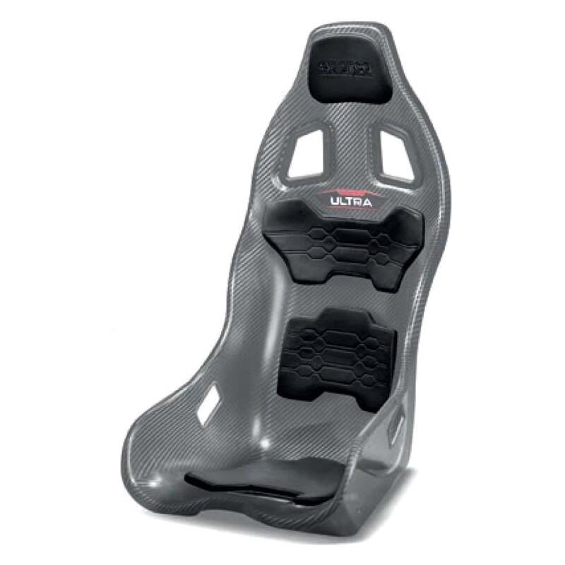 Sparco 010411PAD1 Ultra Seat Complete Alcantara Padding Kit 4pc Headrest Lumbar