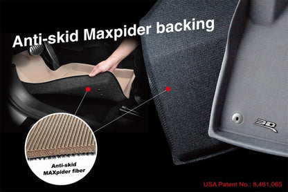 3D MAXpider 19-26 BMW X5 (G05) 5-Seat Maxtrac 1st &amp; 2nd Row Floor Mat - Black (3pc)