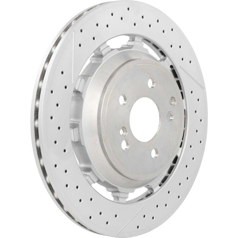 Brembo 09.C128.33 Rear Brake Rotor 360mm Vented Drilled for Mercedes AMG GT/C63