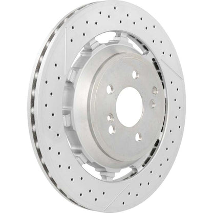 Brembo 09.C128.33 Rear Brake Rotor 360mm Vented Drilled for Mercedes AMG GT/C63