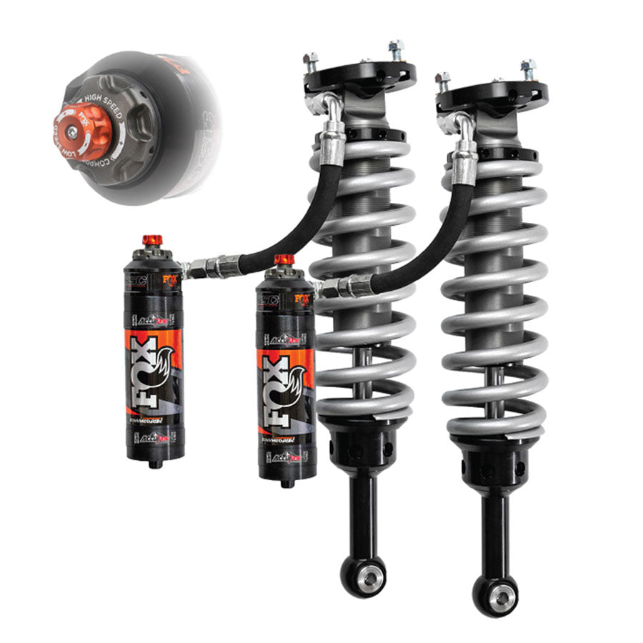 FOX 883‑06‑235 Performance Elite 2.5″ Coil‑Over Reservoir (Pair) for 16–24 Toyota Hilux (2-3″ lift, front)