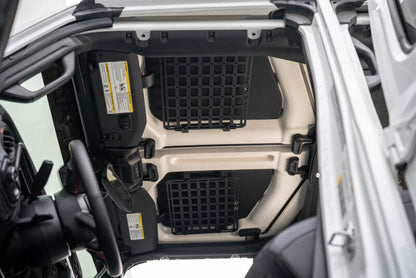 DV8 Offroad 2018-2025 Jeep Wrangler JL Roof Mount for 15” x 12” Molle Panel