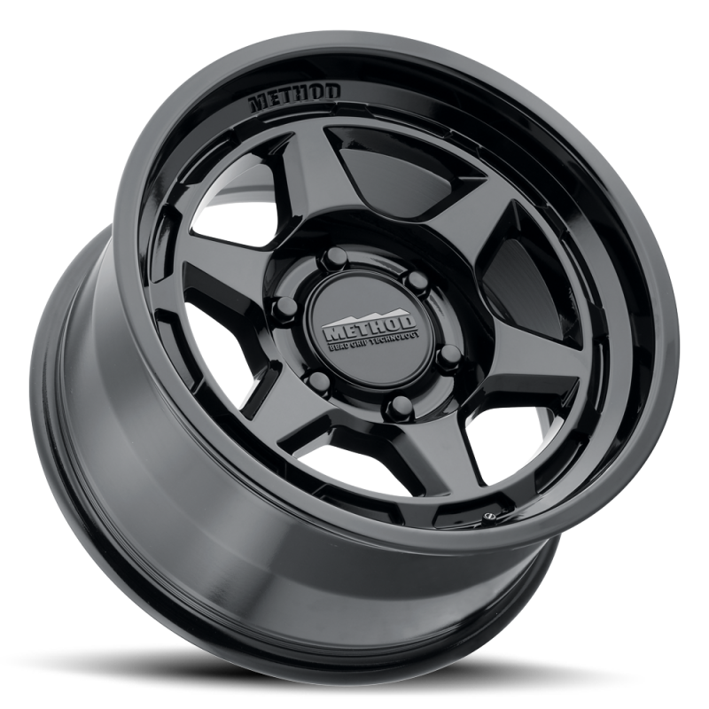 Method MR708 17x8.5 6x5.5 Gloss Black Wheel