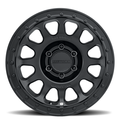 Method MR70978550500H 709 HD Bead Grip 17x8.5 5x5 0mm Matte Black Wheel Jeep