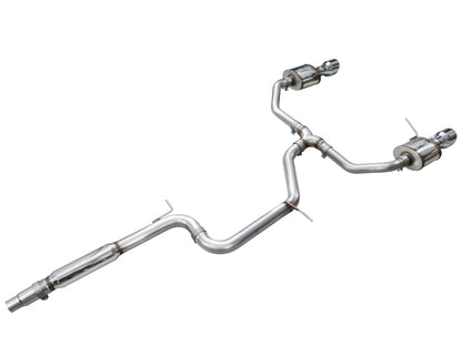 AWE 22-25 Volkswagen Jetta GLI Touring Edition Exhaust - Chrome Silver Tips