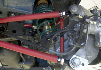 ALTA 02-12 Mini Cooper/S/JCW (Incl. 05-12 Convertible) &amp; 09-12 Clubman Front Endlinks Adj Pair - Red