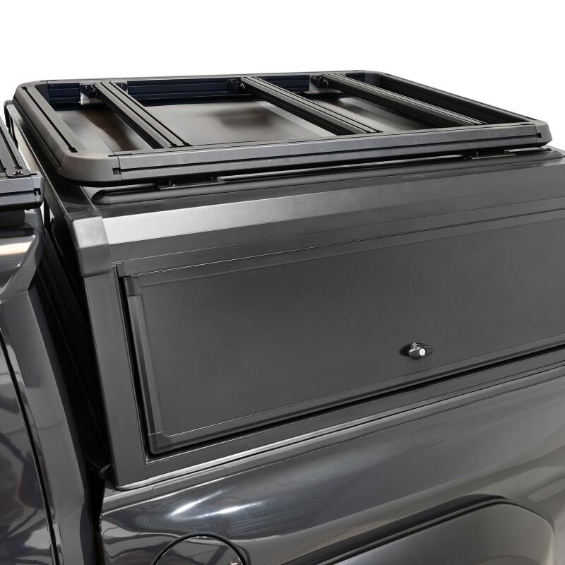 Westin EXP Roof Rack for Mid Size EXP Truck Cap (RACK ONLY - NO CAP) 45x55in. - Tex. Blk