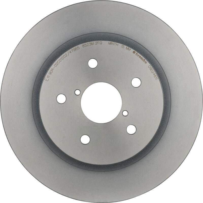 Brembo 09.D246.11 UV Coated Rear Rotor for 2015-2023 Subaru WRX/Legacy/Outback
