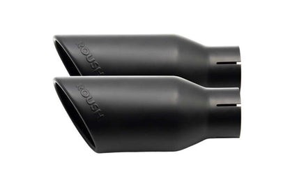 Roush 422318 4" Black Dual Exhaust Tips for 15-25 Ford F-150