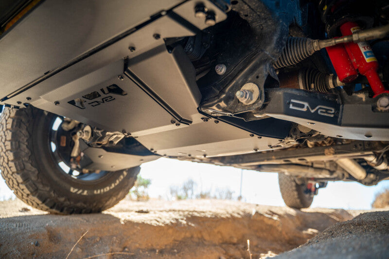 DV8 24-25 Toyota Tacoma &amp; Land Cruiser Rear Belly Skid Plate