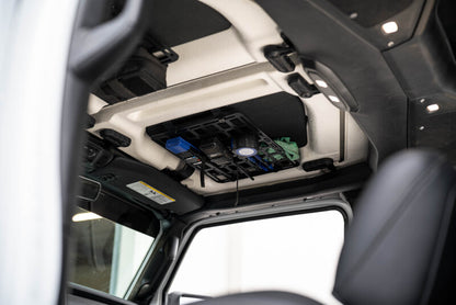 DV8 Offroad 2018-2025 Jeep Wrangler JL Roof Mount for 15” x 12” Molle Panel
