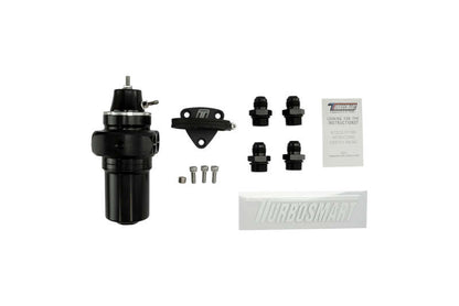 Turbosmart TS-0404-1532 FPRF8 Fuel Pressure Regulator Filter -8AN Black