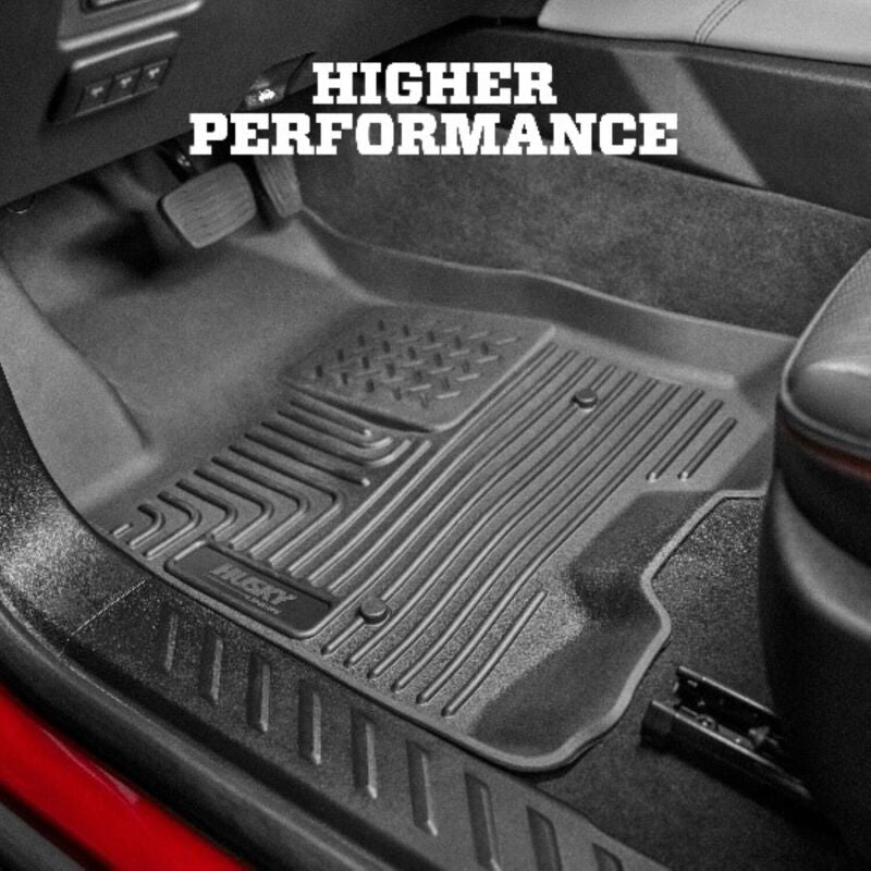 Husky Liners 25-26 Ford Expedition Weatherbeater Front &amp; 2nd Seat Floor Liners - 3 Piece - Black