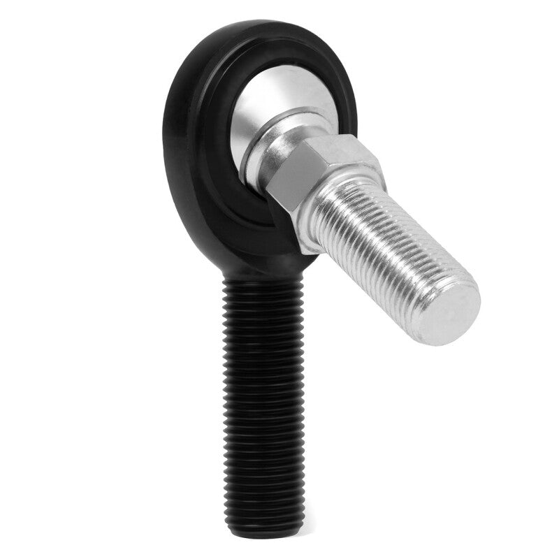 QA1 PC Series 2-Pc Rod End - Male/Right Hand - .5in Bore x 5/8-18 w/Stud - Alloy Steel w/PTFE