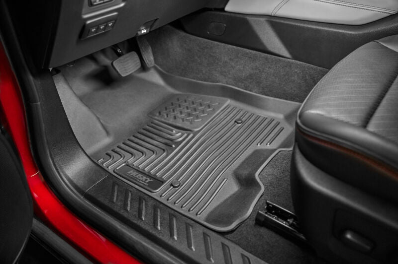 Husky Liners 25-26 Ford Expedition Weatherbeater Front &amp; 2nd Seat Floor Liners - 3 Piece - Black