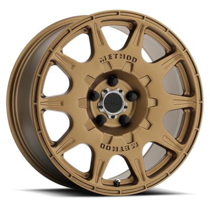 Method MR502 RALLY 17x8 +38mm Offset 5x4.5 67.1mm CB Method Bronze Wheel