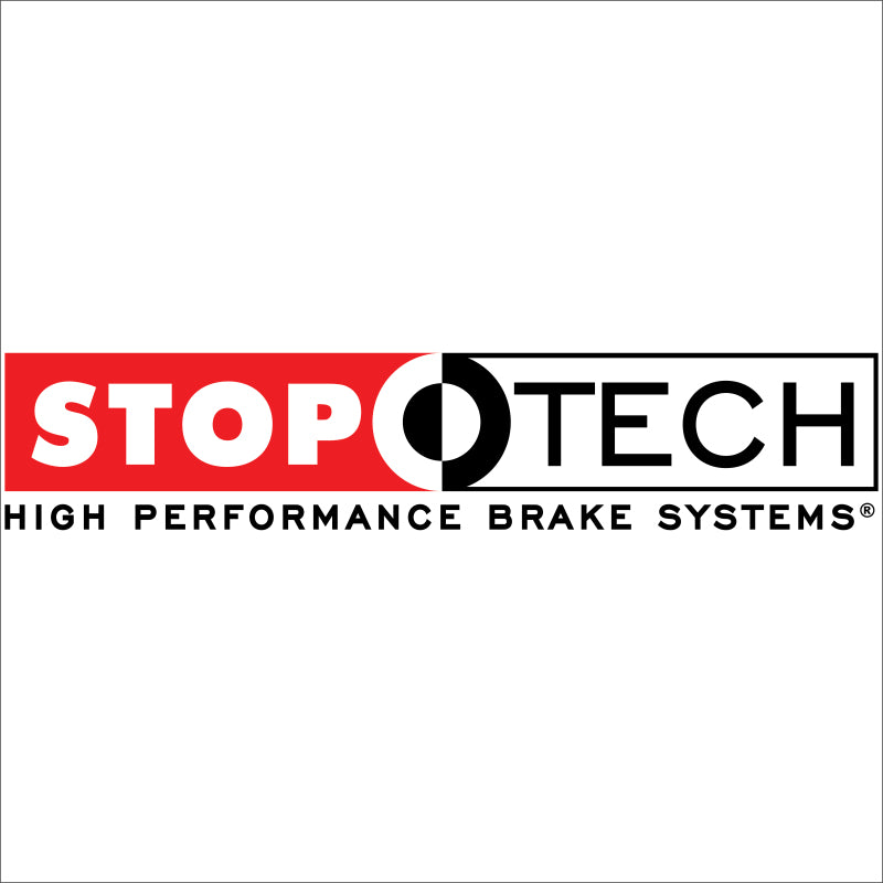 StopTech Power Slot 06-11 Lexus GS Series / 06-12 IS350 Front Left Drilled &amp; Slotted Rotor