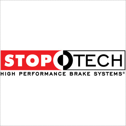 StopTech Power Slot 06-11 Lexus GS Series / 06-12 IS350 Front Left Drilled &amp; Slotted Rotor