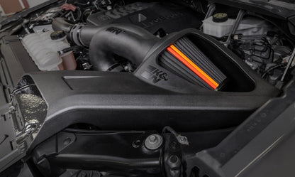 K&amp;N 21-24 Chevrolet Silverado 1500 V8 5.3L/6.2L F/L NextGen Dryflow Cold Air Intake