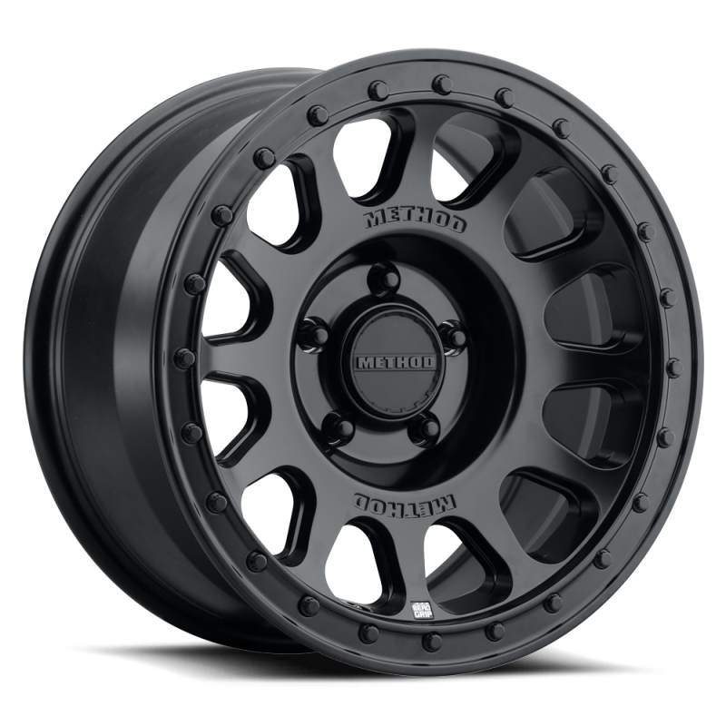 Method MR70978550500H 709 HD Bead Grip 17x8.5 5x5 0mm Matte Black Wheel Jeep