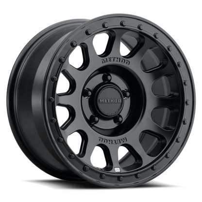 Method MR70978550500H 709 HD Bead Grip 17x8.5 5x5 0mm Matte Black Wheel Jeep