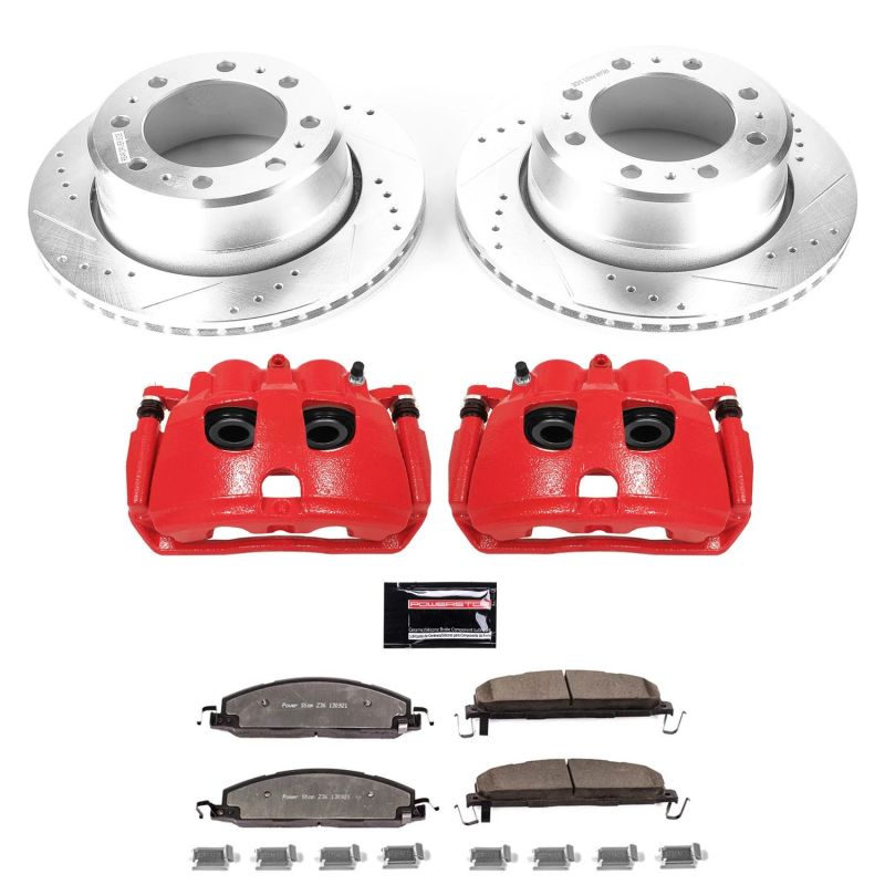 Power Stop 13-18 Ram 3500 Rear Z36 Truck &amp; Tow Kit w/Cals
